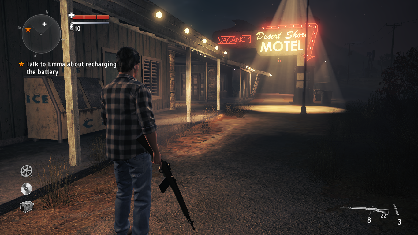 Motel - Alan Wake's American Nightmare Gameplay (Xbox 360) 