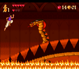 aladdin snes lava music