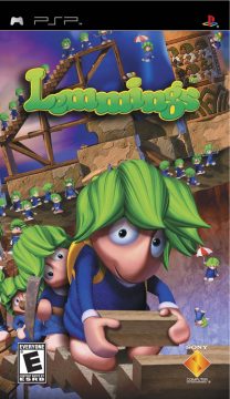 Lemmings - Atari Lynx - Artwork - In Game