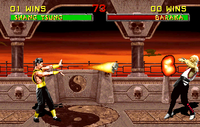 Ending for Ultimate Mortal Kombat 3-Shang Tsung (Super NES)