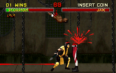 HD] Mortal Kombat 4 Arcade - Scorpion Fatality 2 (The Sting) 