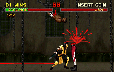 Mortal Kombat 2: Scorpion Finishing Moves 