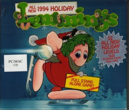 Xmas Lemmings game at