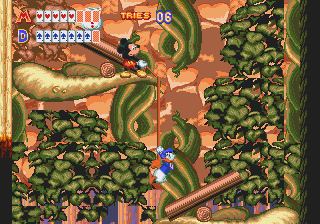 mickey and donald sega game