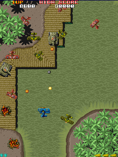 Flying shark jogo arcade de avião