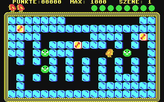 Indie Retro News: Pepper Pengui - An online playable game with inspirations to Pengo (Browser Based/Windows)