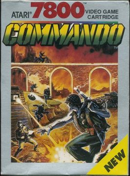 Covers & Box Art: Commando - Atari 2600/VCS (1 of 1)