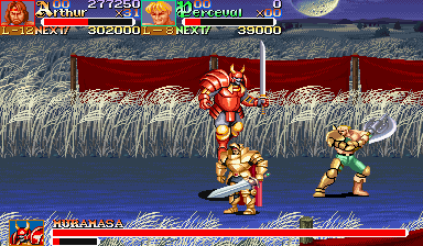 Knights of the Round arcade game - in-depth review