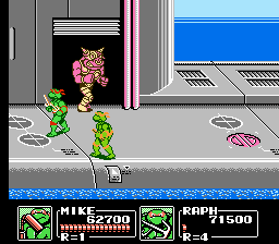 teenage mutant ninja turtles nes