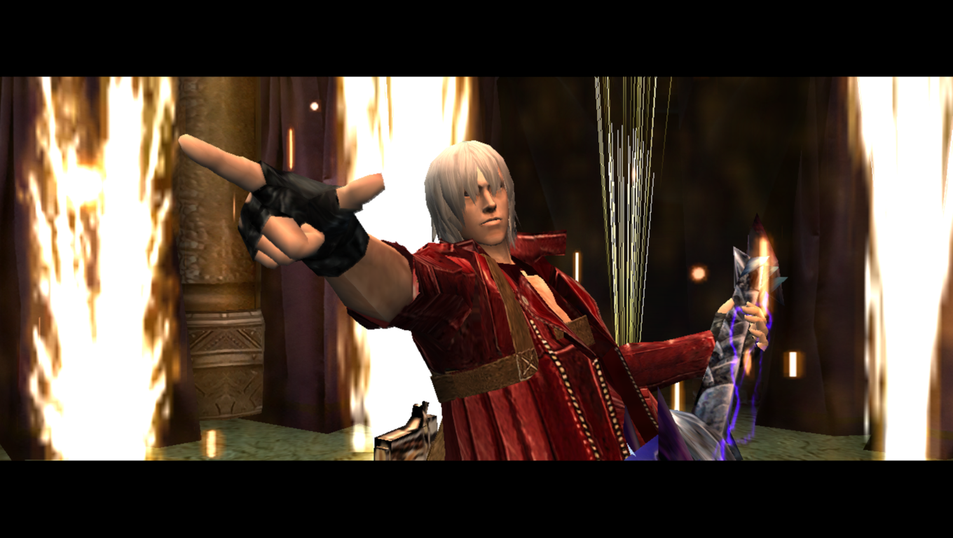 Devil May Cry HD Collection - DMC3 - Cutscene Coat and Face for In