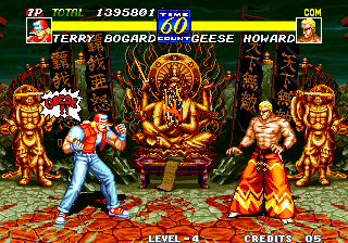 Fatal Fury 3 (Neo Geo vs Sega Saturn) Side by Side Comparison