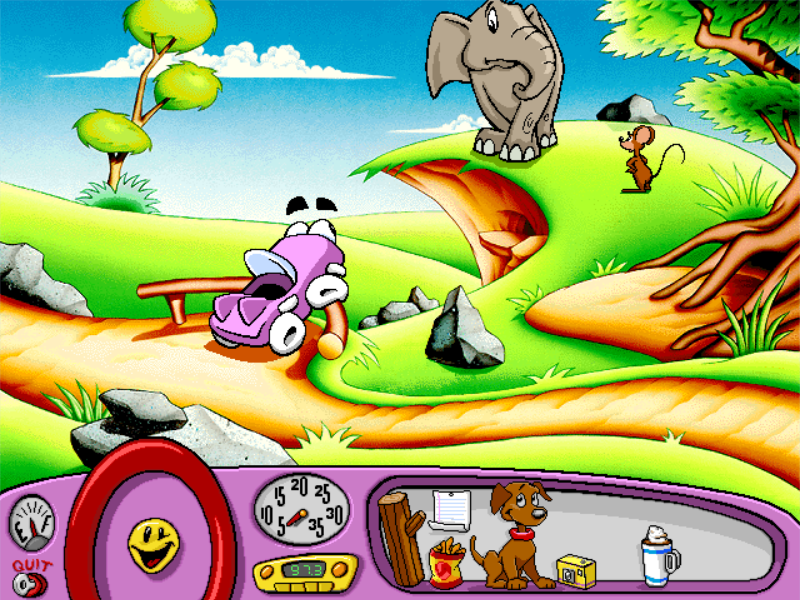 how to play putt putt computer game