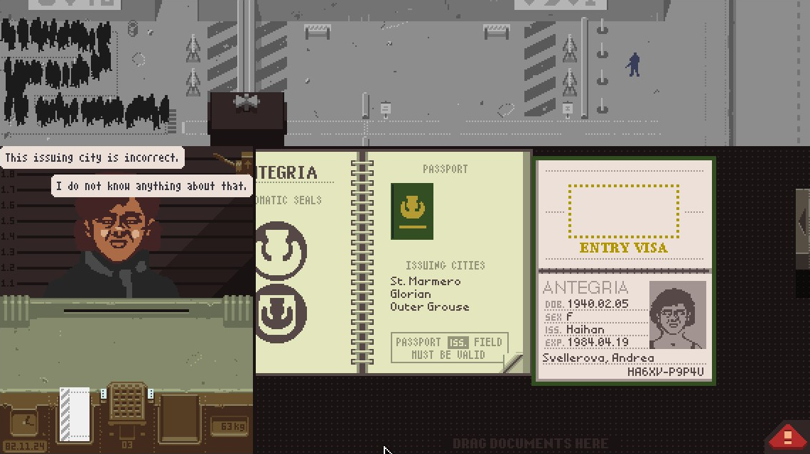 Indie Game Review: Papers Please