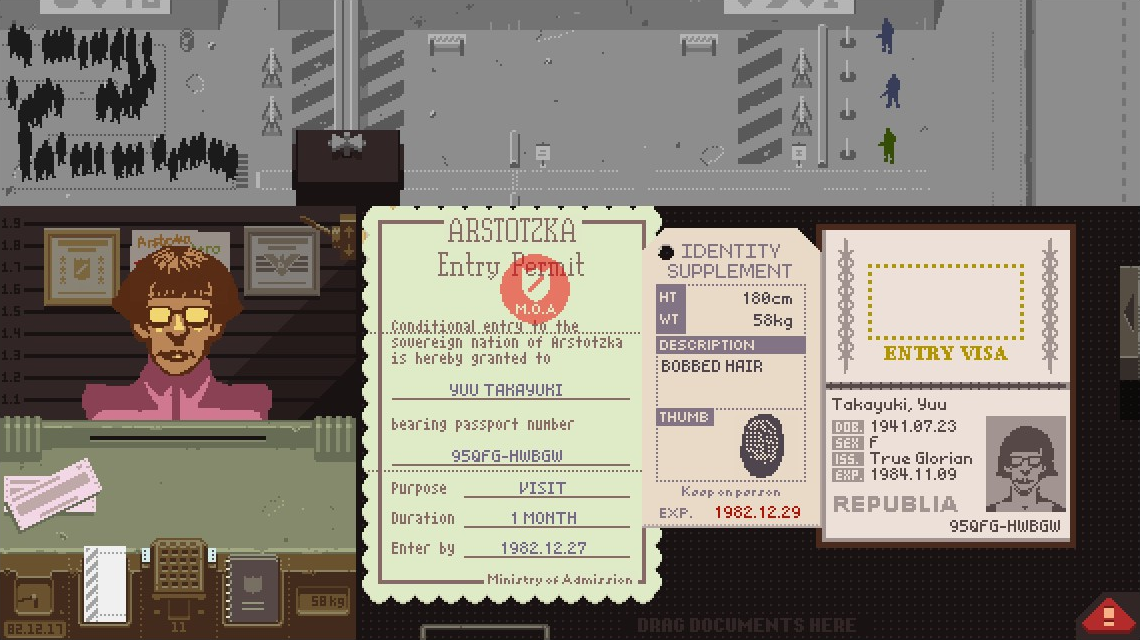 Papers, Please  Dad's Gaming Addiction