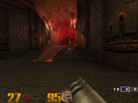 Quake 3 Revolution (Ps2 4 player mode)